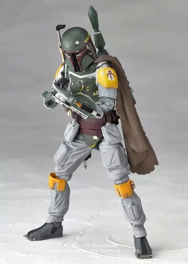 Disney Star Wars Revo 005 Боба Фетт 16 см мини кукла экшн-фигурка коллекция украшений аниме