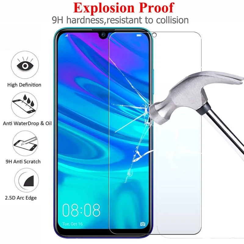 Protective glass on for Huawei p smart plus 2019 tempered glas psmart hauwei huawey huavei safety sheet armor verre tremp film | Мобильные