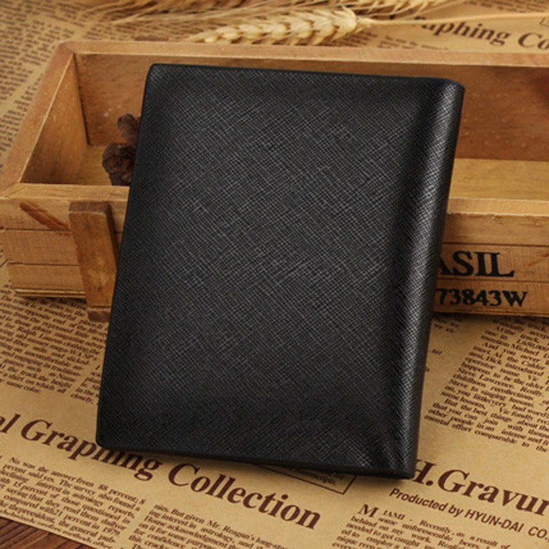 Harrms Горячая новинка 2017 года дизайнерский бренд бизнес черный кожаный для мужчин