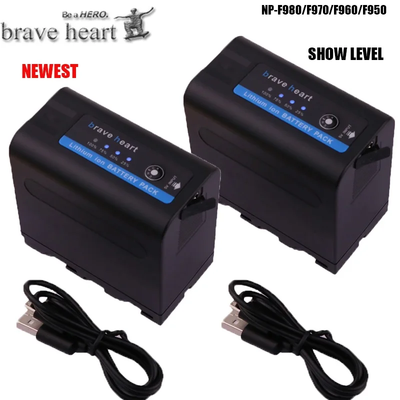 7200 мА/ч, NP-F960 NP-F970 NP F960 NP F970 камкордер батарея для sony NP-F550 NP-F770 NP-F750 NP F770 F980 NPF960 NPF970