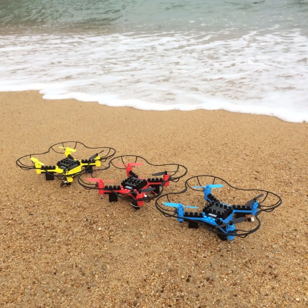 Flytec T11 DIY строительный блок RC Quadcopter 3D Flip режим Безголового режима мини кирпичи