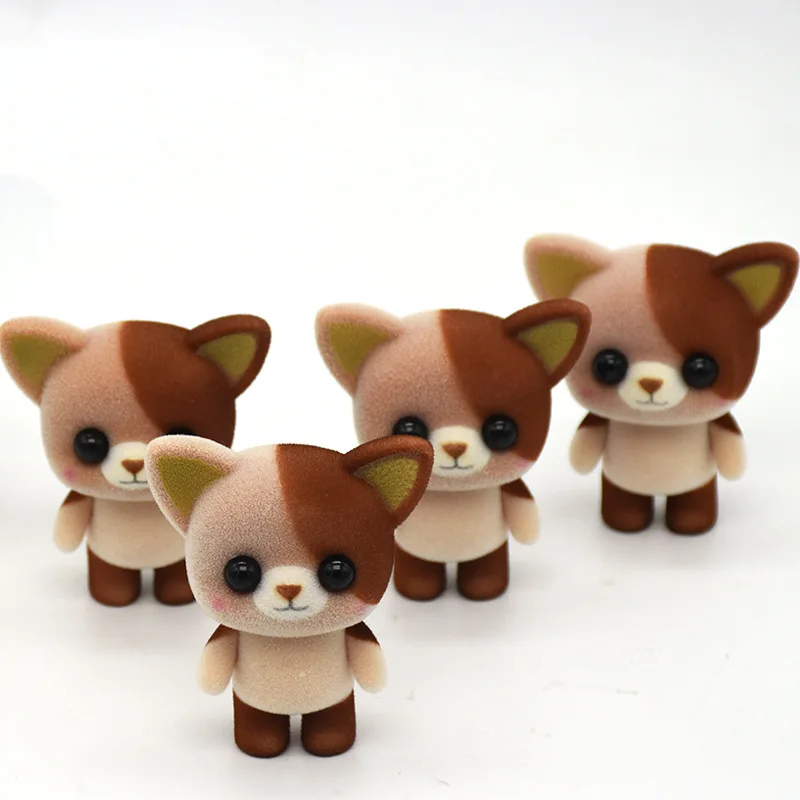 50 шт. маленькая милая мягкая игрушка игрушки Kawaii Мини кошки украшение игрушка медведь собака маленькие изысканные куклы Рождественские подарки toy036