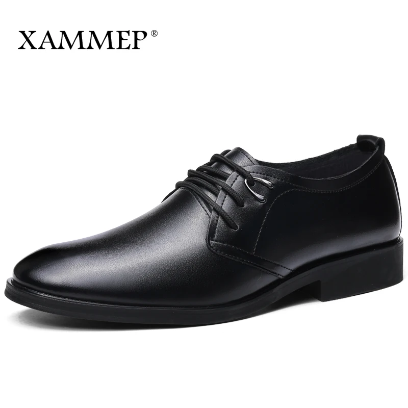 Кроссовки Xammep мужские кожаные брендовые кеды на плоской подошве Повседневная