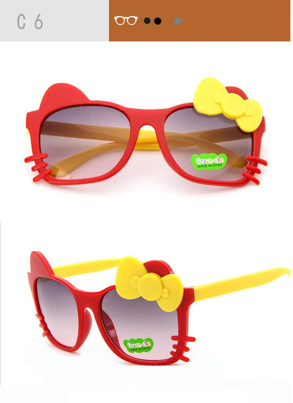 Детские солнцезащитные очки, брендовые дизайнерские, hello kitty, модные, откидные, солнцезащитные очки для детей, для мальчиков и девочек, детские очки, UV400