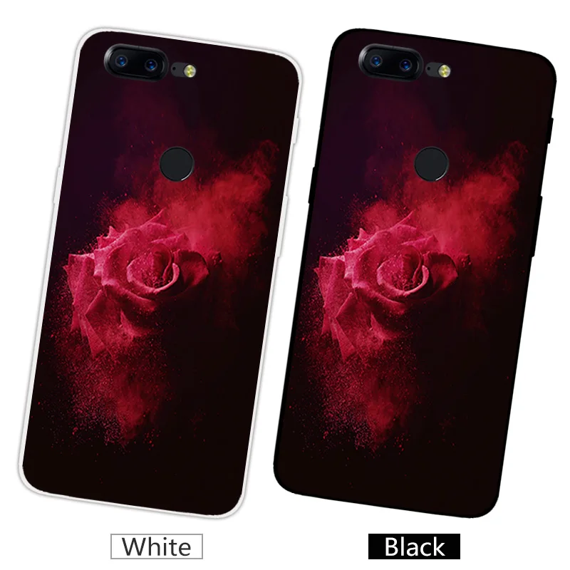 Чехол для телефона OnePlus 5 T ромбовидный черный матовый чехол One Plus Fundas OnePlus5 тонкий