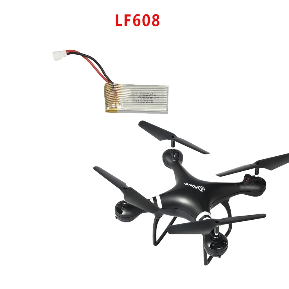 Аксессуары для радиоуправляемого дрона LF608 запасная батарея высокая емкость