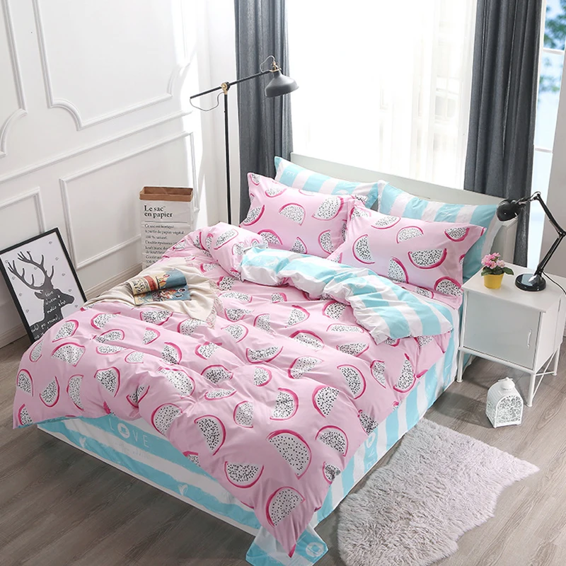 Односпальный двуспальный Королевский пододеяльник комплект постельного белья