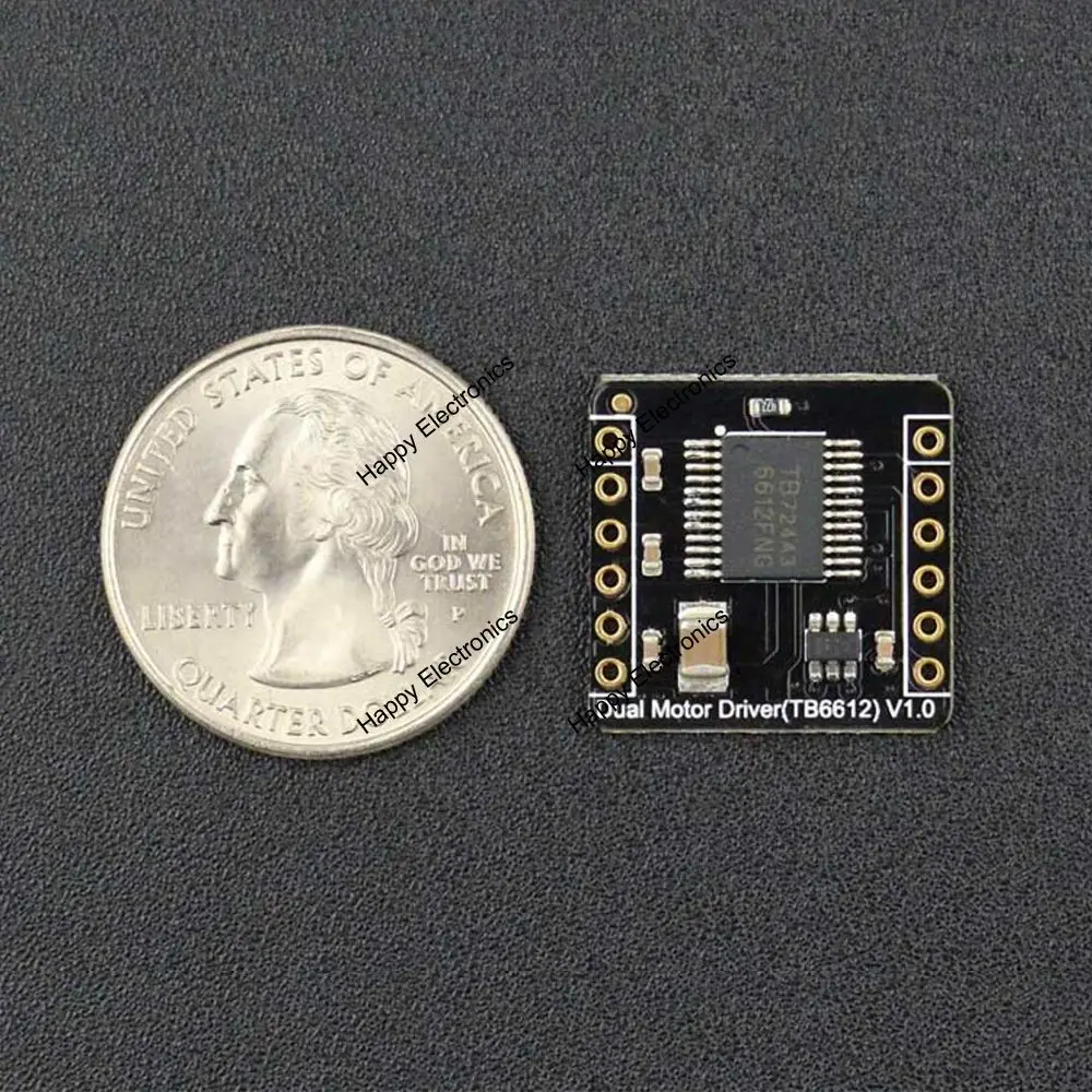 Новый двухсторонний драйвер постоянного тока DFRobot micro 2x1.2A четырехконтактный чип