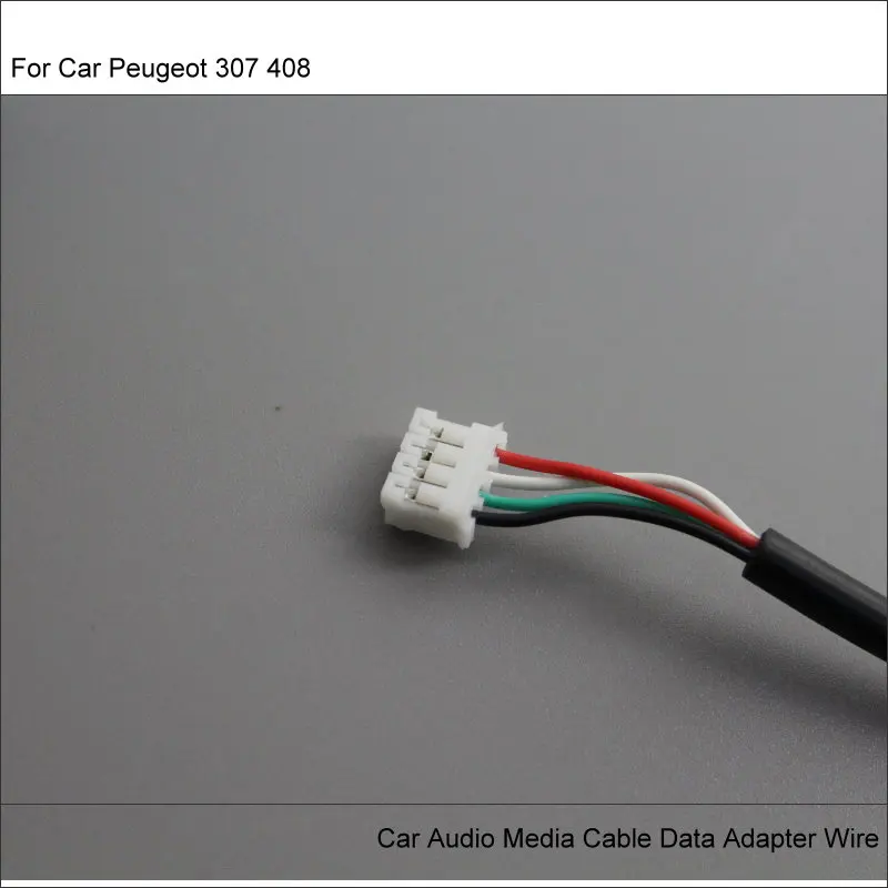 Оригинальный Вилки USB разъем адаптера для Peugeot 307/408 Автомобильное CD радио аудио