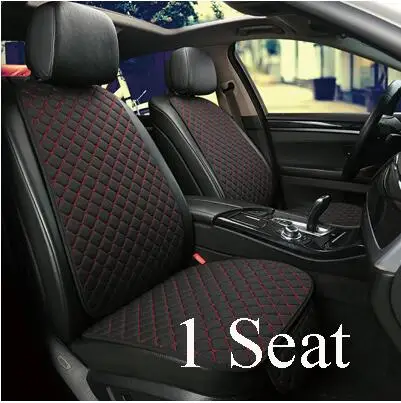 1pcs Подушки для автомобильных сидений, защита для автомобильных сидений, подушка для автомобильных сидений, коврик для авто, передний автомобильный Стайлинг, аксессуары для интерьера, чехлы для сидений - Название цвета: 1pcs