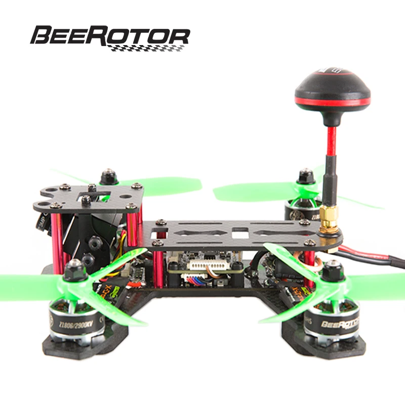 BeeRotor Ультра 180 Мини FPV квадрокоптер с камерой АРФ Combo ZoeFPV Издание F3 AIO D700 Камера