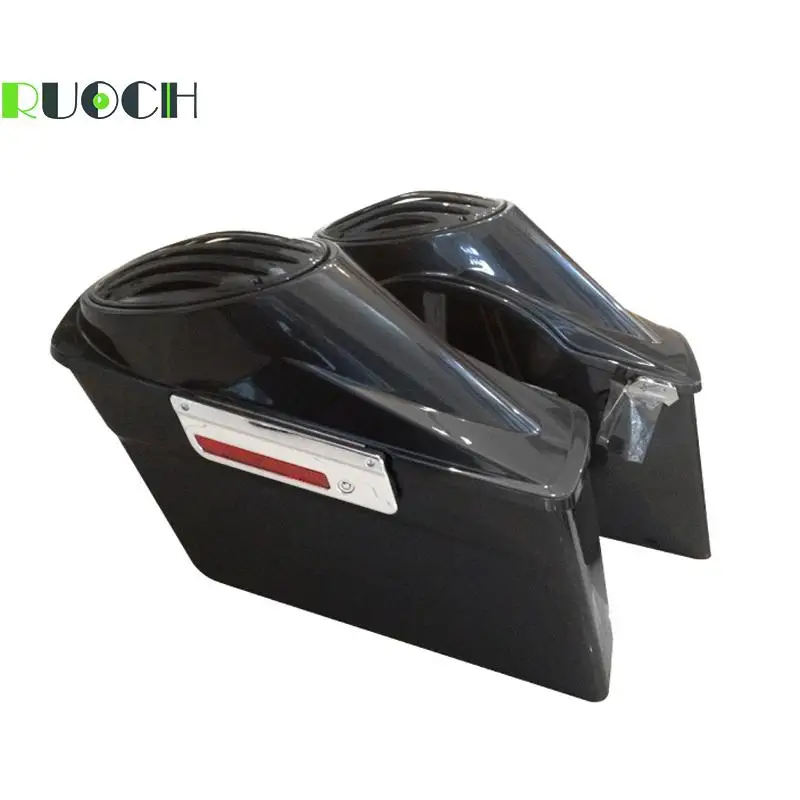 Жесткие седельные сумки для мотоцикла Harley Touring 93-13 с защелками седельная сумка