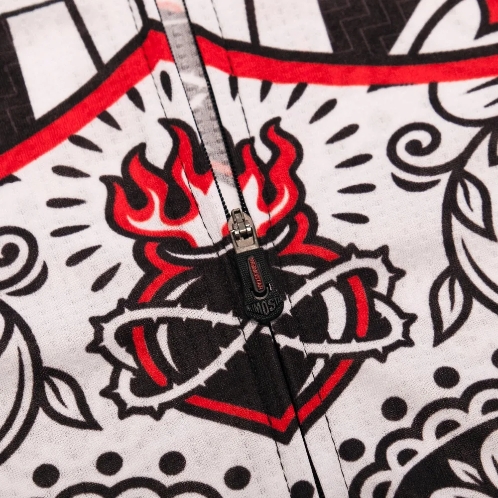 

Cycling Jersey Pro Team Cycling Clothing Summer Downhill MTB Bike Jersey Breathable Bicycle Wear Clothes Ciclismo Skull