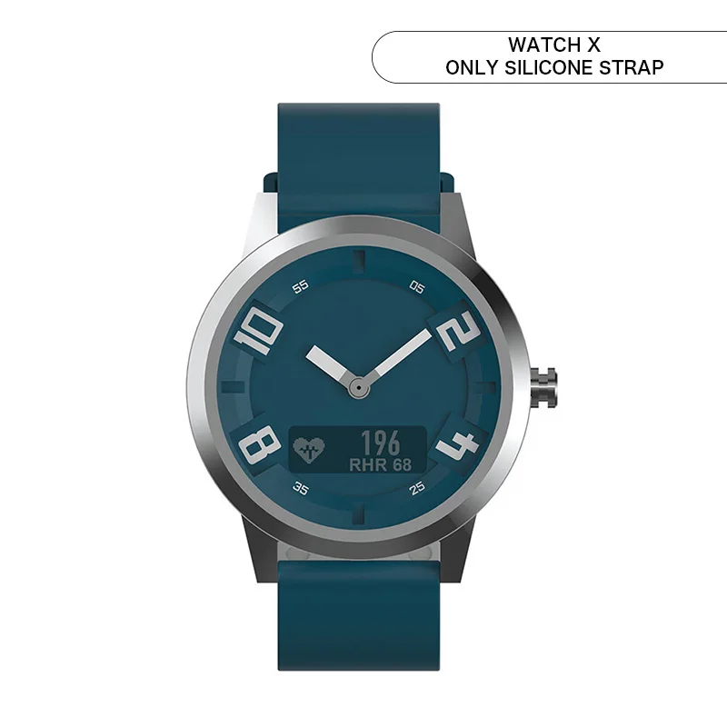 Watch-X-Green Смарт-часы lenovo, часы с Bluetooth 5,0 OLED сапфировое зеркало, спортивные часы, металлические мужские часы - Цвет: Watch-X-Green
