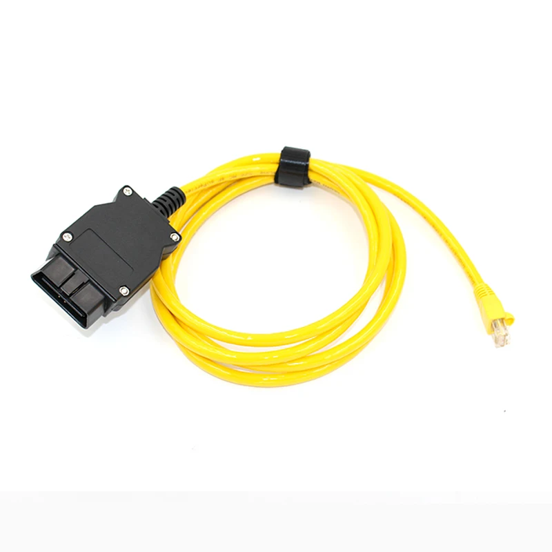 С компакт диске программное обеспечение новые Ethernet to OBD для BMW серии F кабель ENET E SYS