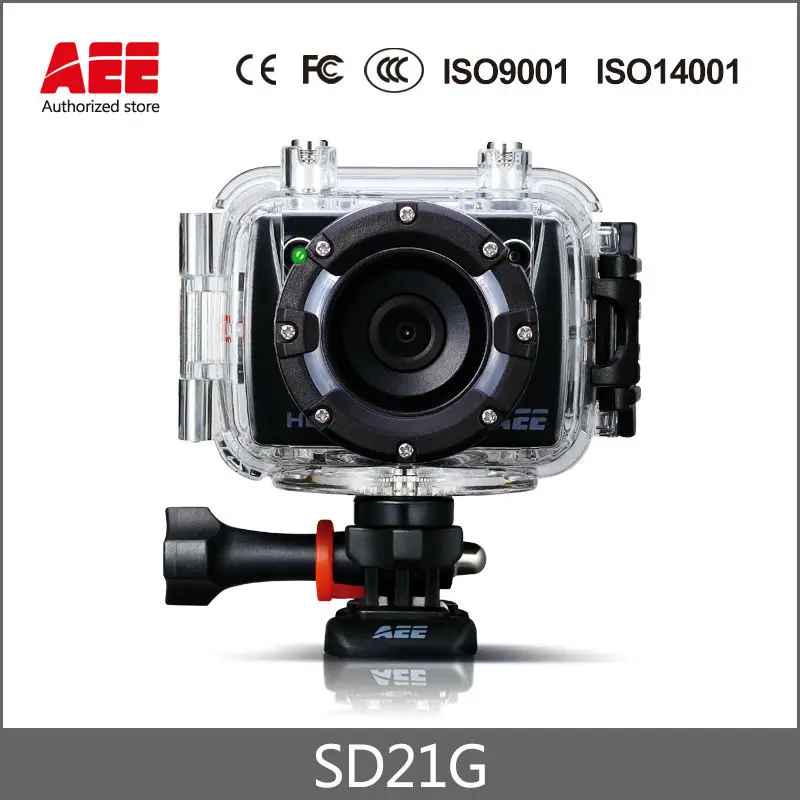 Профессиональное вождение Камера экшн камеры AEE SD21G 1080 P HD 100 м