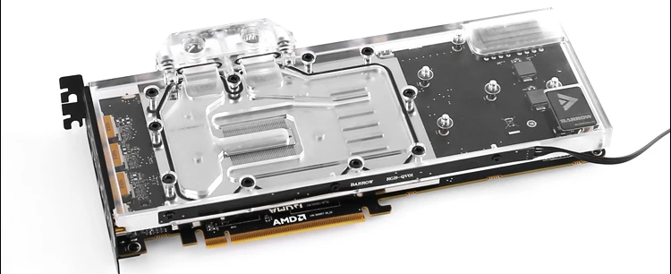 Курган полное покрытие графическая карта блок использовать для AMD Radeon RX VEGA 64/Reference Edition VEGA 56 Frontier GPU радиатор AURA - Цвет лезвия: RGB