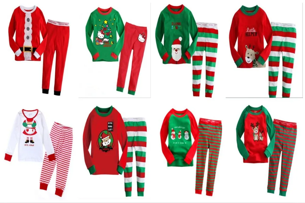 Пижамный комплект детский с мультяшным рисунком одежда для сна мальчиков и