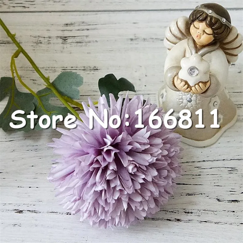 Имитация одного стержня Одуванчик имитация мечта хризантемы шар для DIY свадебный