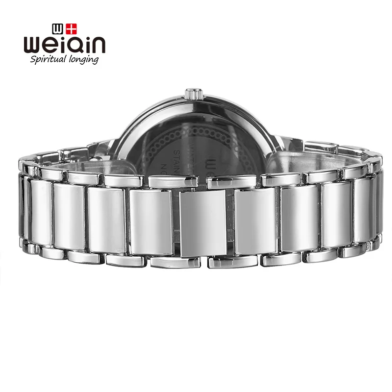 Weiqin Марка Magic роскошные золотые часы полностью из нержавеющей стали модные