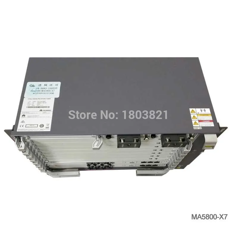 SmartAX MA5800T-X7 FTTH Оптический линейный терминал OLT 1*16GPHF с 2 * MPLA PILA источник питания