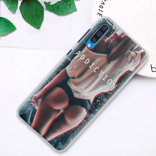 Чехлы для Samsung Galaxy A30 A50 A70 A80 M10 M30 A7 A6 A8+ A9 PC жесткий чехол для телефона - Цвет: 01