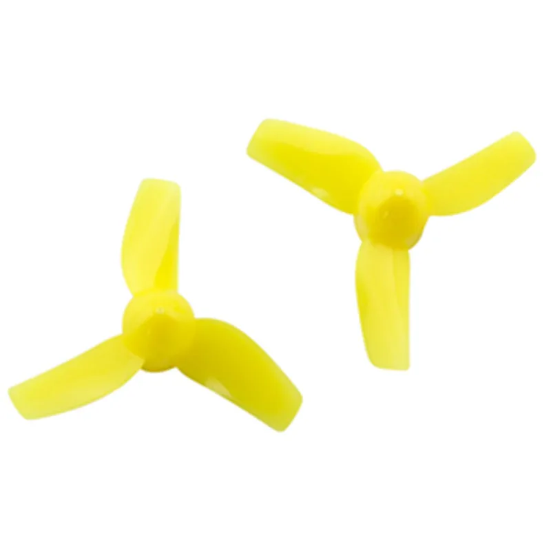 20pcs/lot Colorful 31mm 3-blade Propeller Props for Kingkong Tiny6 H36 RC Racing Quadcopter DIY Drone FPV Racer (10pair) | Игрушки и