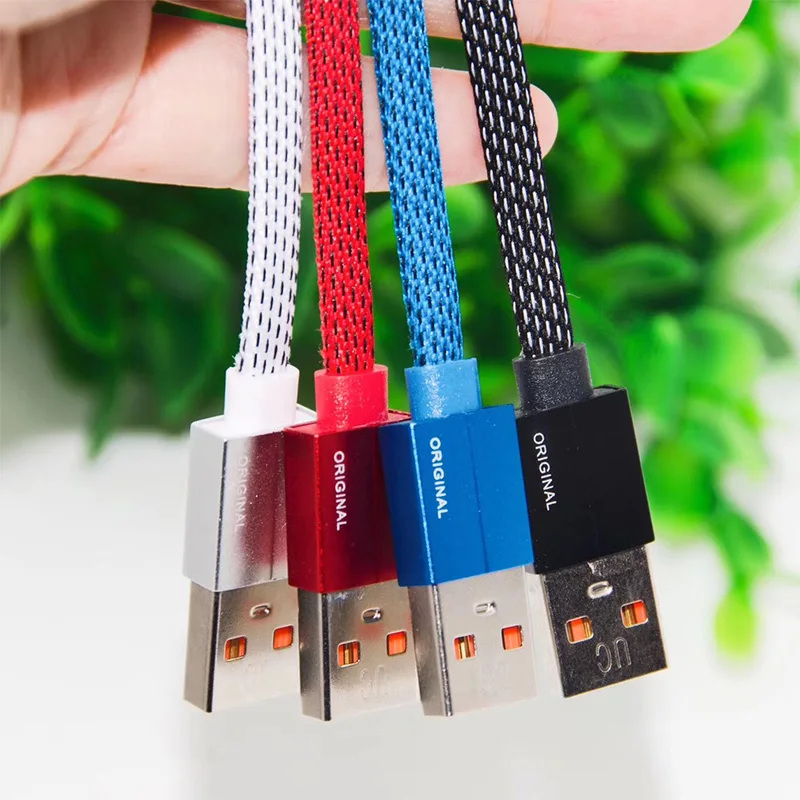 Зарядный кабель Micro USB с нейлоновой оплеткой для быстрой зарядки Xiaomi Huawei LG Samsung