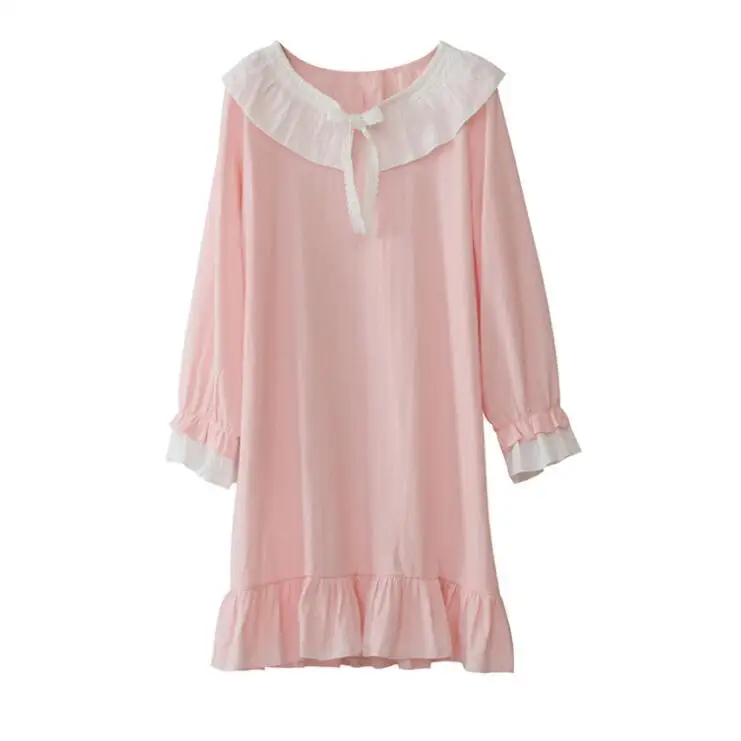 Весенняя корейская мода принцесса одежда для сна беременных платье кормящих