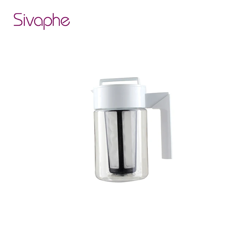 SIVAPHE 900 мл Кофе кофеварки холодной Брюэр черный горшок варить Maker Чай с фрукты