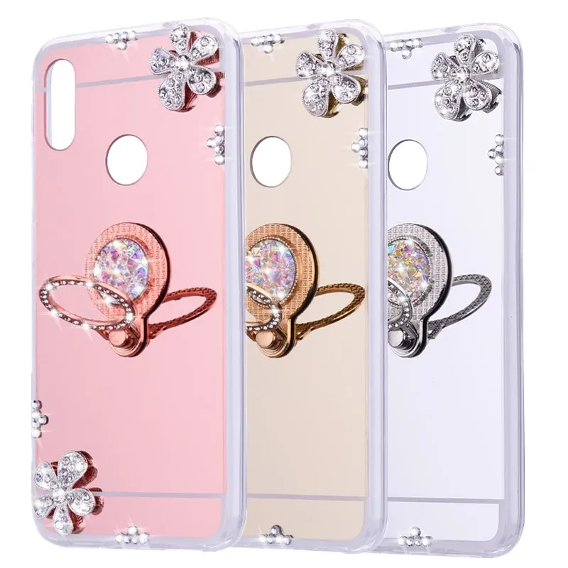 Зеркальный блестящий мягкий чехол для Xiaomi 5 5C 5S 6 Plus Mix 2 2s Note 3 5X Max2 Redmi 5A 4A 3S 7 Prime Pro 4 4X|