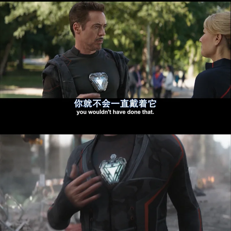 Marvel 1/1 Железный человек MK50 ковчег реактор носимый нагрудный светильник Модель для настоящего человека Косплей DIY украшения из магнитного сплава