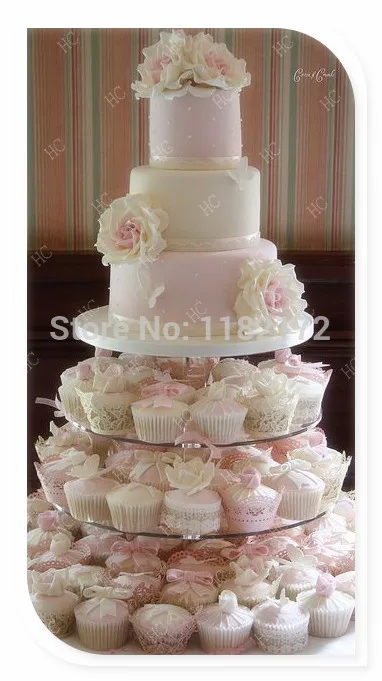 

Подставка для кексов акриловая, 15 см, 4 уровня, из плексигласа