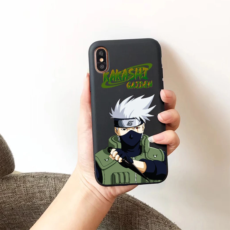H-5539 Наруто shippuden аниме SASUKE boruto мягкий силиконовый черный чехол Хината Какаши чехол для телефона для iPhone X XR XS MAX 6 7 8 plus 6s se - Цвет: H-5539