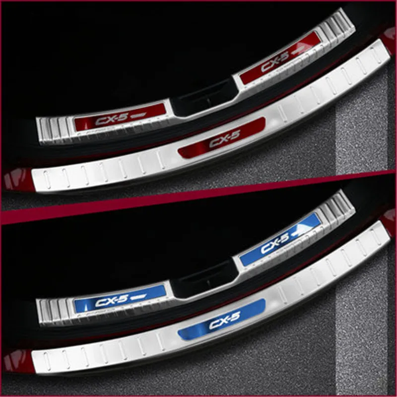 304 Нержавеющая сталь защитная накладка на заднюю Отделка багажника крышкой