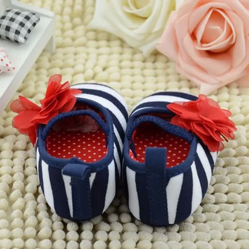 

Newborn Toddler Infant Baby Girl Flower Shoes Kids Toddler Soft Sole Crib Shoes Prewalker First Walkers