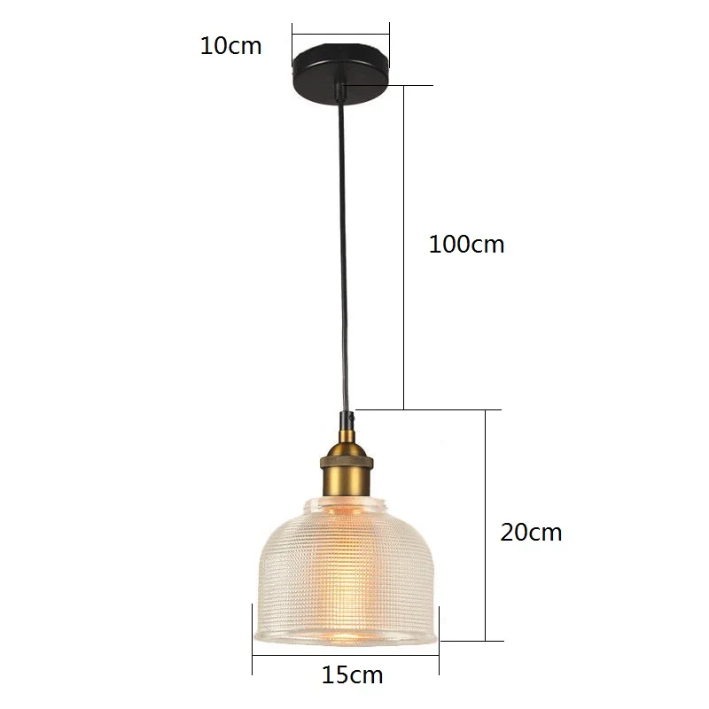 Glass Pendant Lights Kitchen Island Light Study Bar Modern Lighting Bedroom Home Ceiling Lamp Include Bulb | Освещение