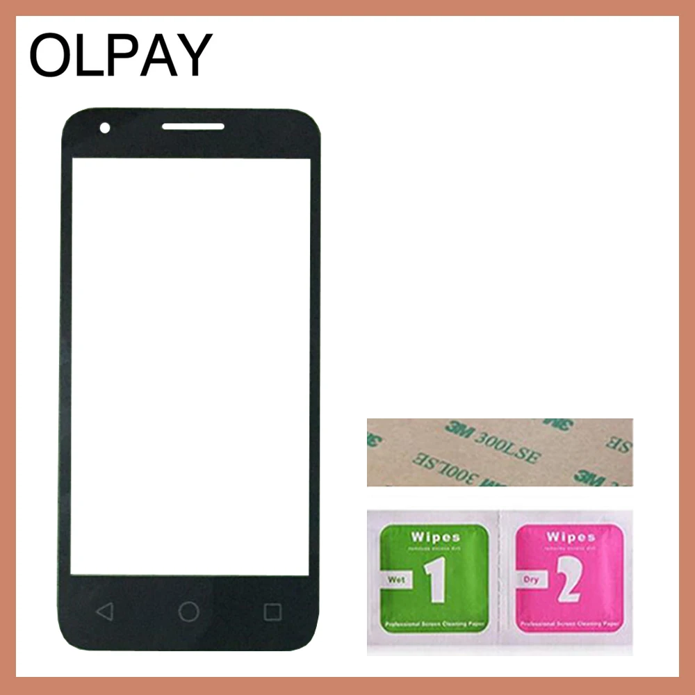 4 5 &quotпередняя внешняя стеклянная сенсорная линза для Alcatel One Touch Pixi 3 4.5 4027D 4027X 5017