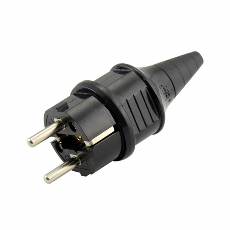 5 шт. Европейский 2Pin Elcectrical AC 250В 16А ЕС Германия шнур кабель онлайн разъем питания