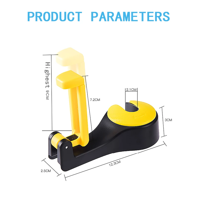 Овере 1PC заднее сиденье автомобиля хранения Hook & мобильный телефон для Renault Megane 3