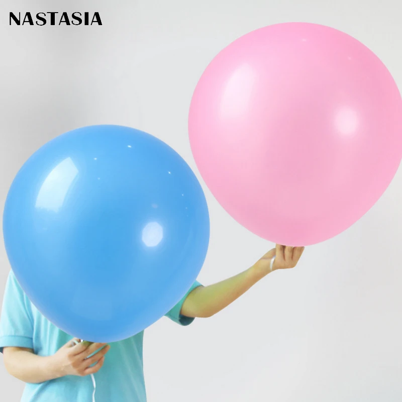 NASTASIA нижний Гладкий Круглый шар 24 дюйма 10 шт./лот утолщенный с красочным