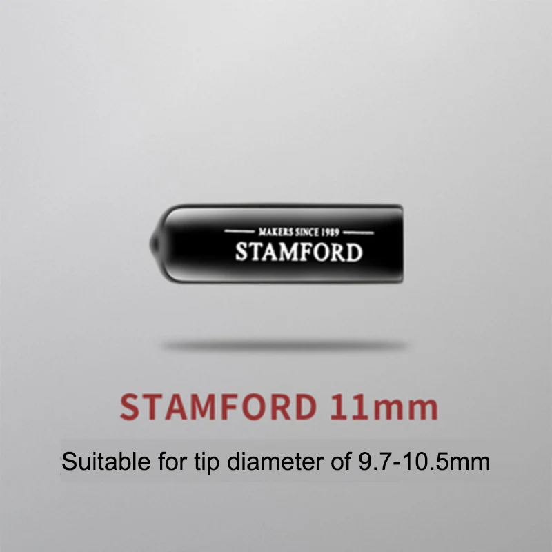 Stamford-11mm Влагостойкий защитный наконечник John Parris Mezz EXC Stamford отличный наконечник для кия в бассейне удобство защита аксессуаров для бильярда - Цвет: Stamford-11mm
