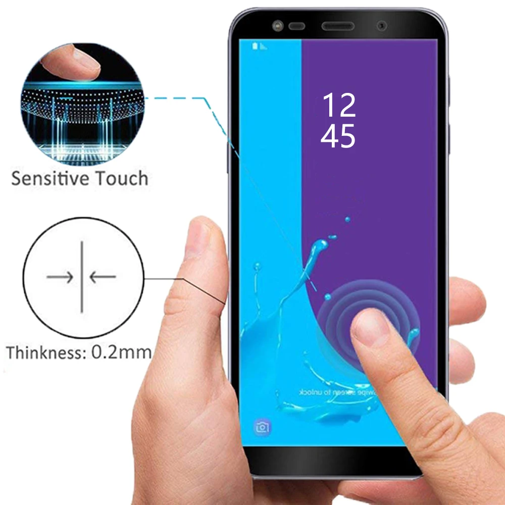 Защитное стекло для samsung galaxy j4 plus j6plus j6 j2 j3 j7 j8 2018 защита экрана samsug glaxy j 2 6j 7