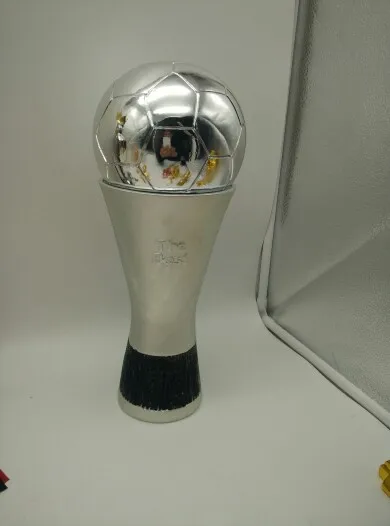 1:1 в натуральную величину 36 см MVP Золотой трофейный мяч для лучшего игрока награда Золотой мяч футбольный трофей Mr Foot трофейный мяч