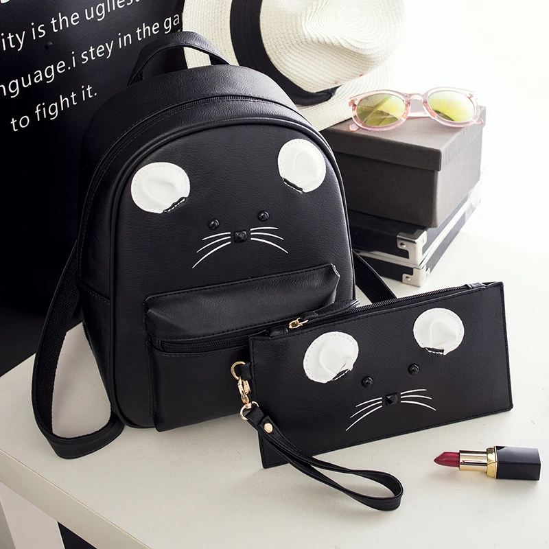 Женские рюкзаки новинка 2018 милая Корейская женская школьная сумка