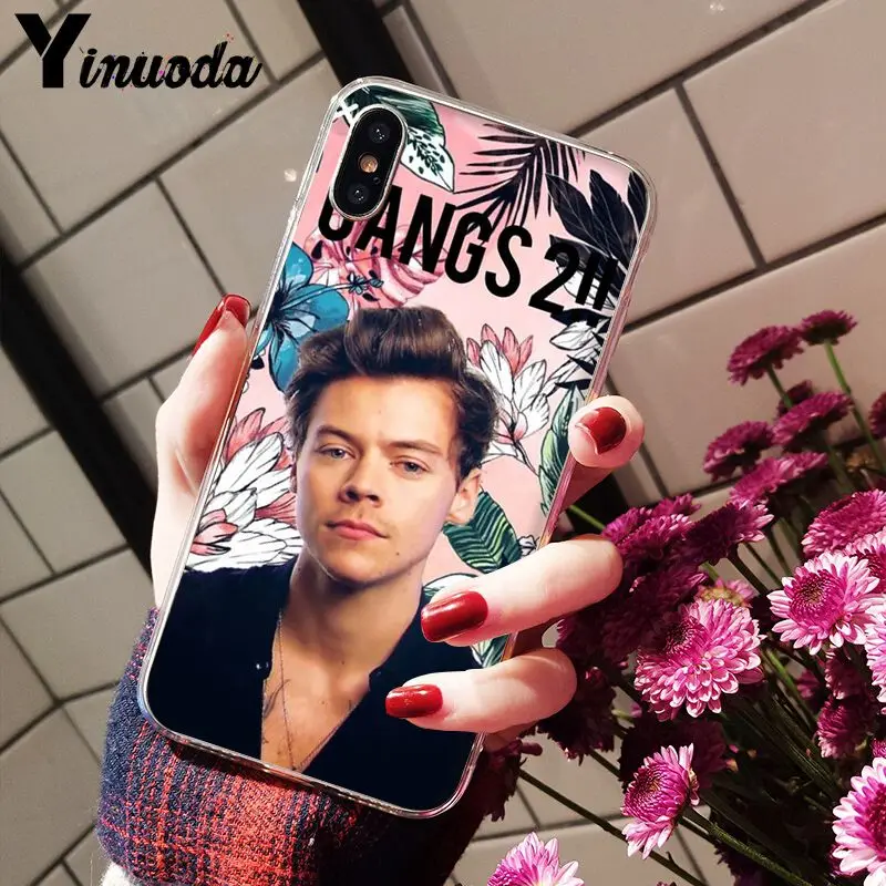 11pro MAX One Direction Tattoos Гарри милый чехол для телефона Apple iPhone 8 7 6 6S Plus X XS max 5 5S SE