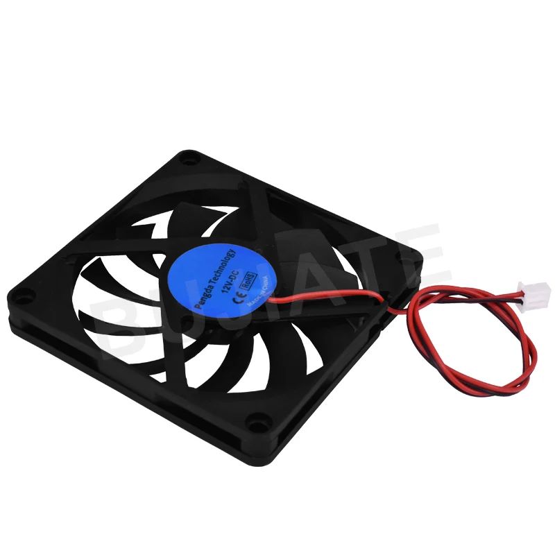 8010 Cooling fan DC 12V 2-Pin cpu cooler 80x80x10mm for PC Computer CPU System Heatsink Brushless 3d printer parts | Компьютеры и офис