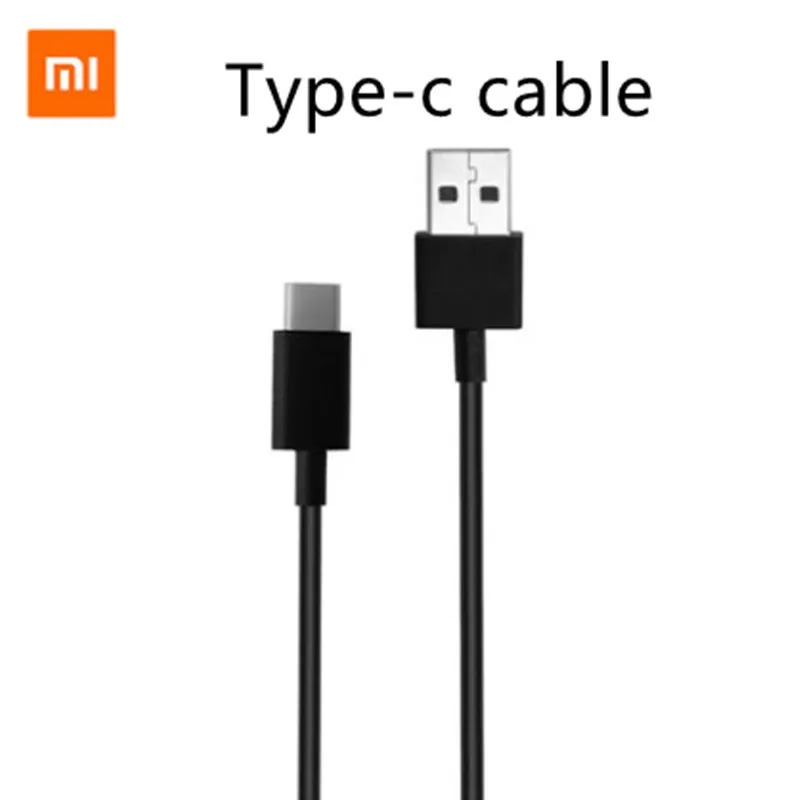 Оригинальный зарядный кабель Xiaomi Mi 2A USB type C 100 см белый для 6 8 SE Mix 2s mix 2 max mi4c mi 5