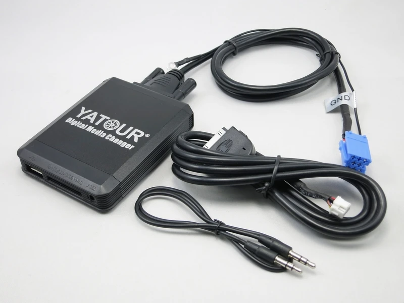 Yatour YT M07 для iPod iPhone USB SD AUX цифровой медиаплеер ISO 8 Pin VW Audi Skoda головное устройство радио аудио автомобильный mp3
