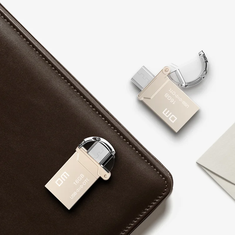 Бесплатная доставка DM PD008 8 г 16 32 ГБ USB2.0 с двойной разъем используется для OTG
